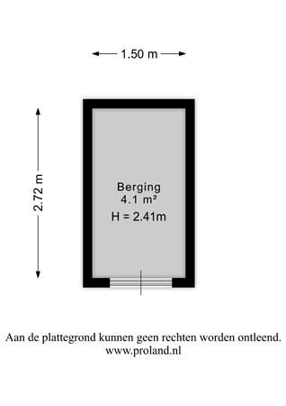 Floorplan - Dr Joh G Mezgerstraat 107, 2041 HW Zandvoort